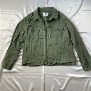 Old Navy Denim green jacket